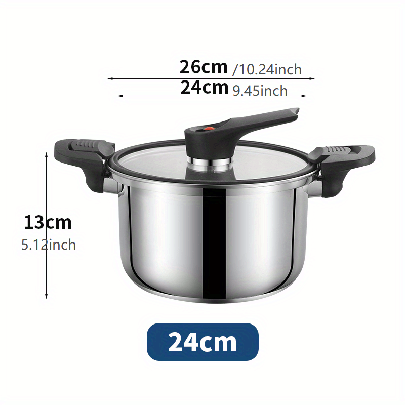 304 Stainless Steel 19-24cm Micro Pressure Cooker