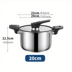 304 Stainless Steel 19-24cm Micro Pressure Cooker