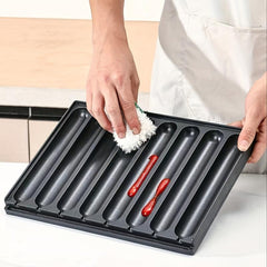 Commercial Grilled Sausage Maker Gas Stove Mold Square 8 Tubes Plate