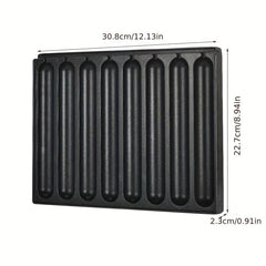 Commercial Grilled Sausage Maker Gas Stove Mold Square 8 Tubes Plate