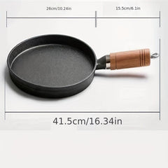 Cast Iron Frying Pan Nonstick Omelet Pan Kitchen Skillet Pancake Maker