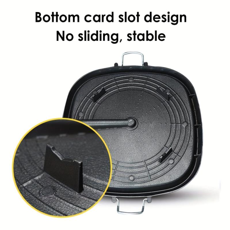 Non Stick Square Grill Pan with Handle for Outdoor BBQ Party