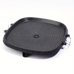 Non Stick Square Grill Pan with Handle for Outdoor BBQ Party