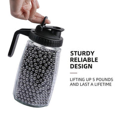 2pcs Wide Mouth Mason Jar Pour Spout Lids with Handle