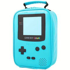 Gameboy Leather Lunch Bag Insulated Cooler for Kids Boys Girls