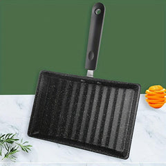 Japanese Omelette Pan 22.5cmx14 Wave Pattern Non-Stick Tamagoyaki Frying Pan