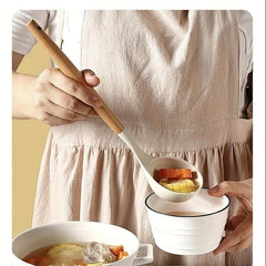 3pcs Silicone Spatula Set Heat resistant Frying Omelet Soup Spoon