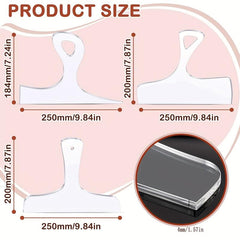 1pc Acrylic Router Template for Cutting Board, Kitchen Home Use
