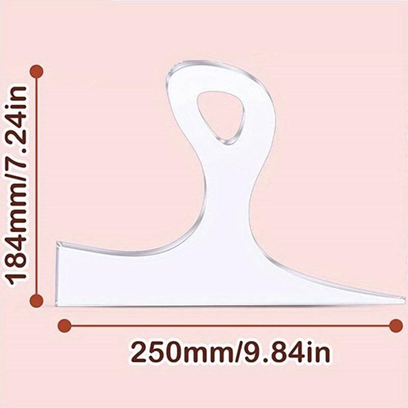 1pc Acrylic Router Template for Cutting Board, Kitchen Home Use