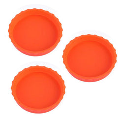 6pcs Leak-proof Sealing Silicone Cover for Beer Bottle Soda Cans