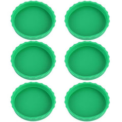 6pcs Leak-proof Sealing Silicone Cover for Beer Bottle Soda Cans