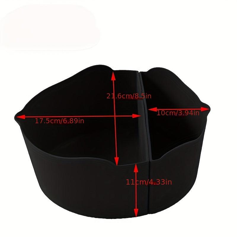 2 in 1 Silicone Slow Cooker Liner Reusable Separator Pad