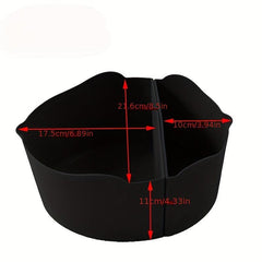 2 in 1 Silicone Slow Cooker Liner Reusable Separator Pad