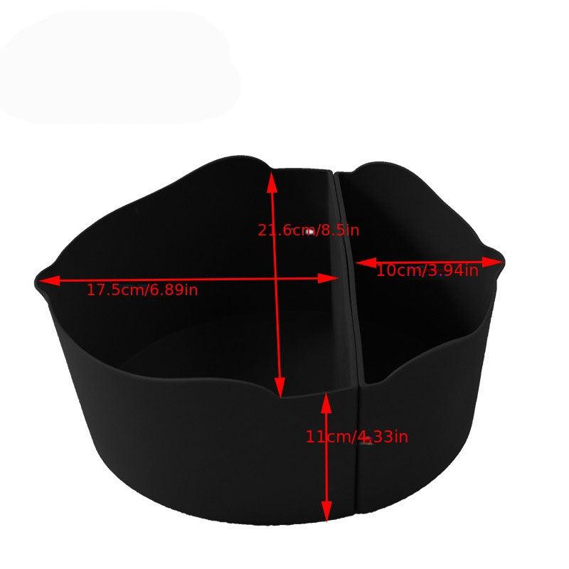 2 in 1 Silicone Slow Cooker Liner Reusable Separator Pad