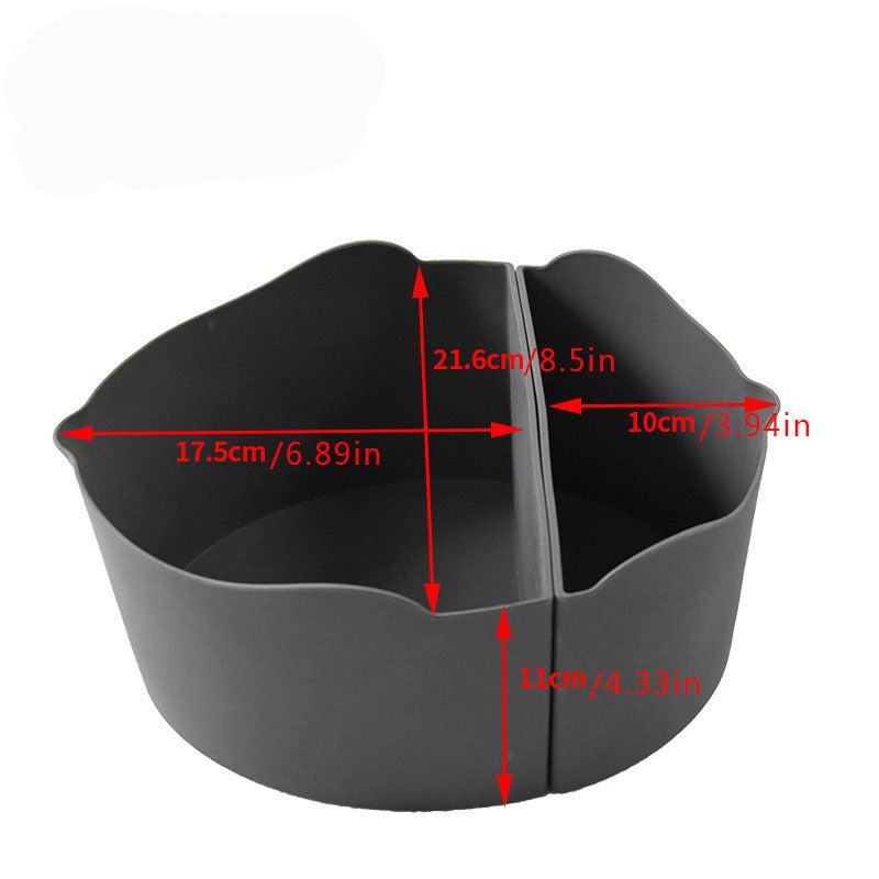 2 in 1 Silicone Slow Cooker Liner Reusable Separator Pad