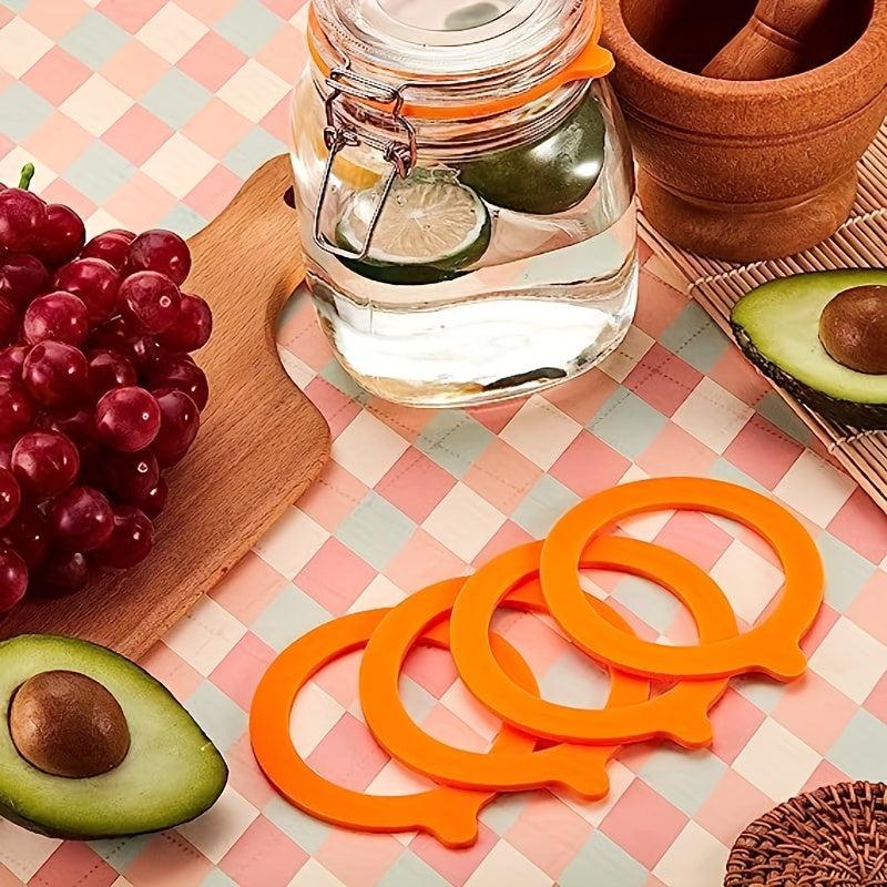 10pcs Silicone Jar Gaskets for Regular Mouth Canning Jar