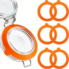 10pcs Silicone Jar Gaskets for Regular Mouth Canning Jar