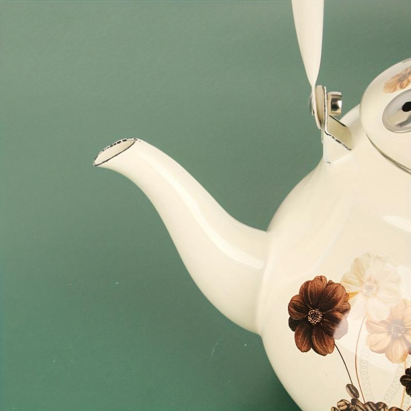 Enamel Ivory Meisheng Pot Boiled Water Coffee Pot 1.5L 2.0L 2.5L