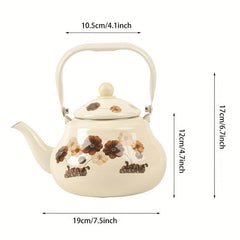 Enamel Ivory Meisheng Pot Boiled Water Coffee Pot 1.5L 2.0L 2.5L