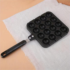 Heavy Duty Non Stick Takoyaki Pan 16 Holes Octopus Ball Maker