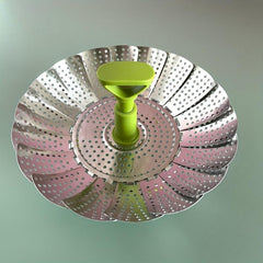 Stainless Steel Vegetable Steamer Basket For Veggies & Seafood Cooking