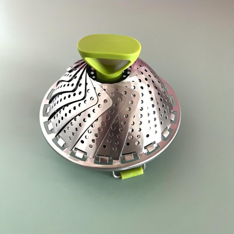 Stainless Steel Vegetable Steamer Basket For Veggies & Seafood Cooking