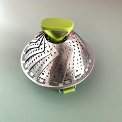 Stainless Steel Vegetable Steamer Basket For Veggies & Seafood Cooking