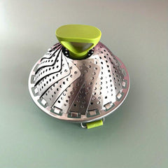 Stainless Steel Vegetable Steamer Basket For Veggies & Seafood Cooking