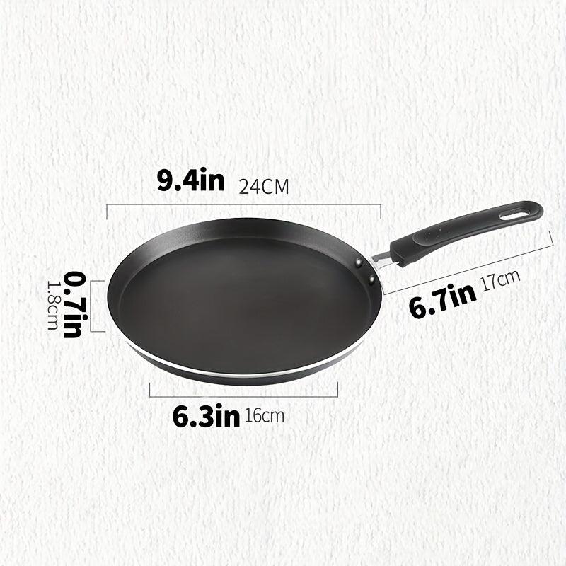Stainless Steel Crepe Pan 23 Comal Griddle for Induction Cooker