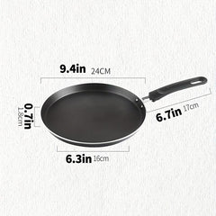 Stainless Steel Crepe Pan 23 Comal Griddle for Induction Cooker
