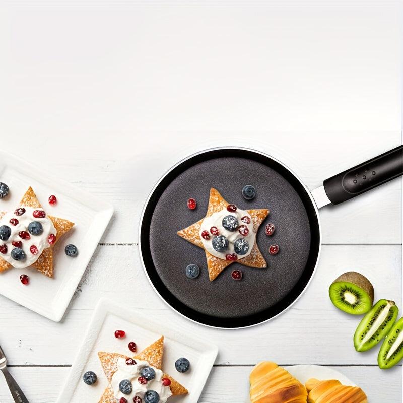 Stainless Steel Crepe Pan 23 Comal Griddle for Induction Cooker