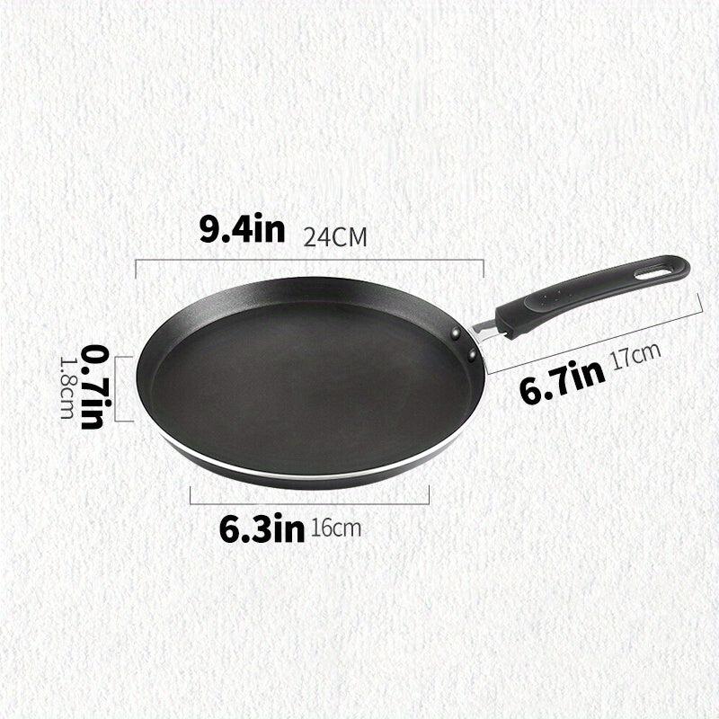 Stainless Steel Crepe Pan 23 Comal Griddle for Induction Cooker