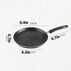 Stainless Steel Crepe Pan 23 Comal Griddle for Induction Cooker
