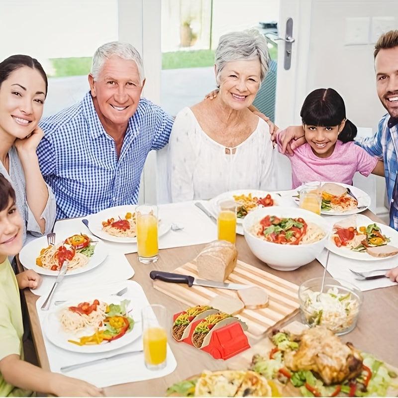 2pcs Mexican Tortilla Rack Car Shaped Taco Holder Stand