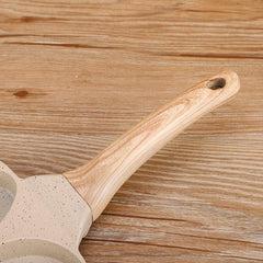 Sun Moon Stars Four Hole Egg Pan Medical Stone Non Stick Frying Pan