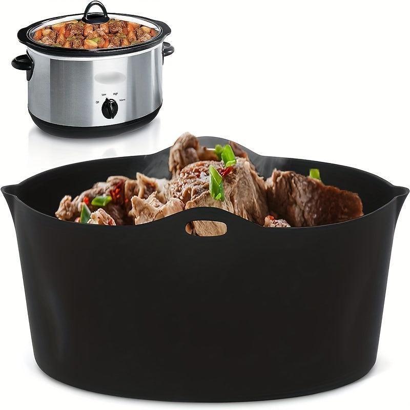 Reusable Silicone Slow Pot Liner for 7-8 Quarts Pot