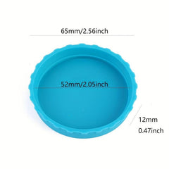 6pcs Silicone Can Lids Sealing Cover Beverage Beer Can