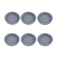 6pcs Silicone Can Lids Sealing Cover Beverage Beer Can