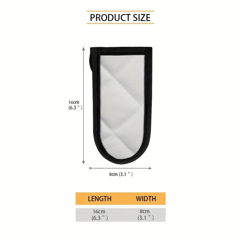 2pcs Daisy Pattern Pan Handle Sleeves Heat Resistant Cover