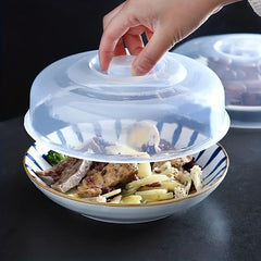 Clear Plastic Food Cover Collapsible Microwave Splatter Shield
