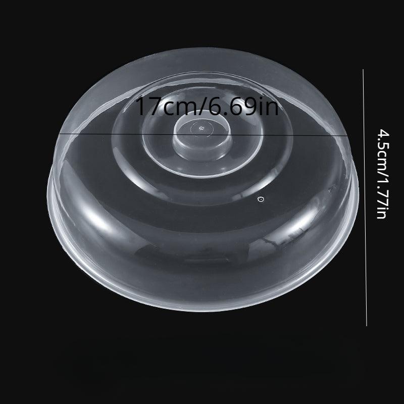 Clear Plastic Food Cover Collapsible Microwave Splatter Shield