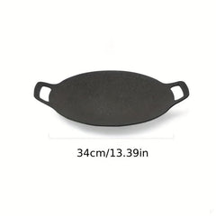Nonstick Teppanyaki Pan 27-33.02cm Griddle Grill Pan