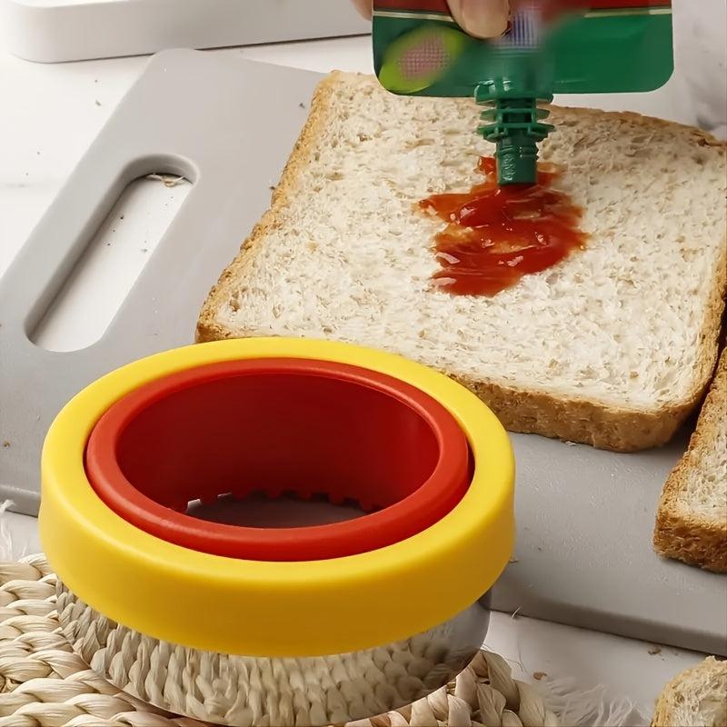 2pcs Stainless Steel Sandwich Cookie Cutters and Sealer Set