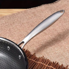 Nonstick Frying Pan With Honeycomb Coating 29 Stainless Steel Non Stick Skillet