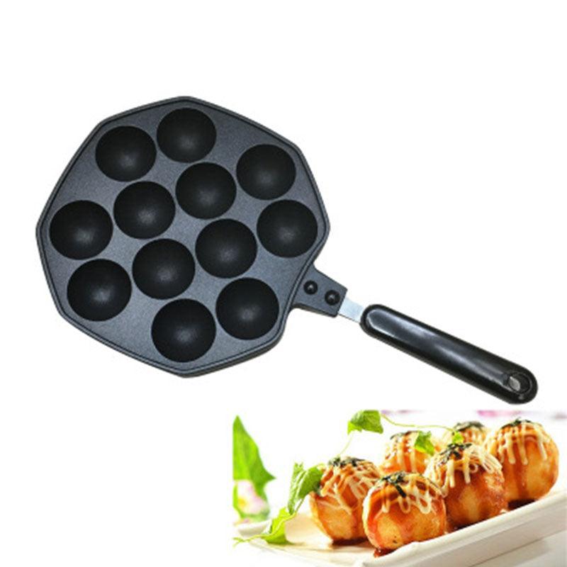 Takoyaki Pan 12 Holes Non Stick Cooking Plate Octopus Ball Maker