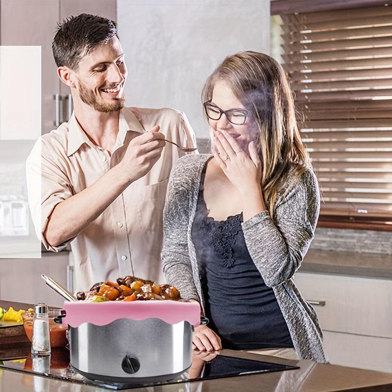 Leak Proof Stew Pot Inner Lining, Easy to Clean Silicone Bag