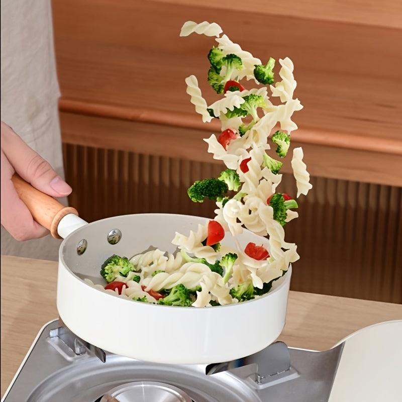 2pcs Ceramic Non Stick Cookware Set Frying Pan Egg Pan Caucepan