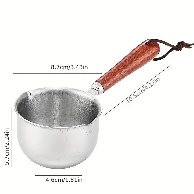 Mini Butter Melting Pot 200ml Hot Milk Small Saucepan