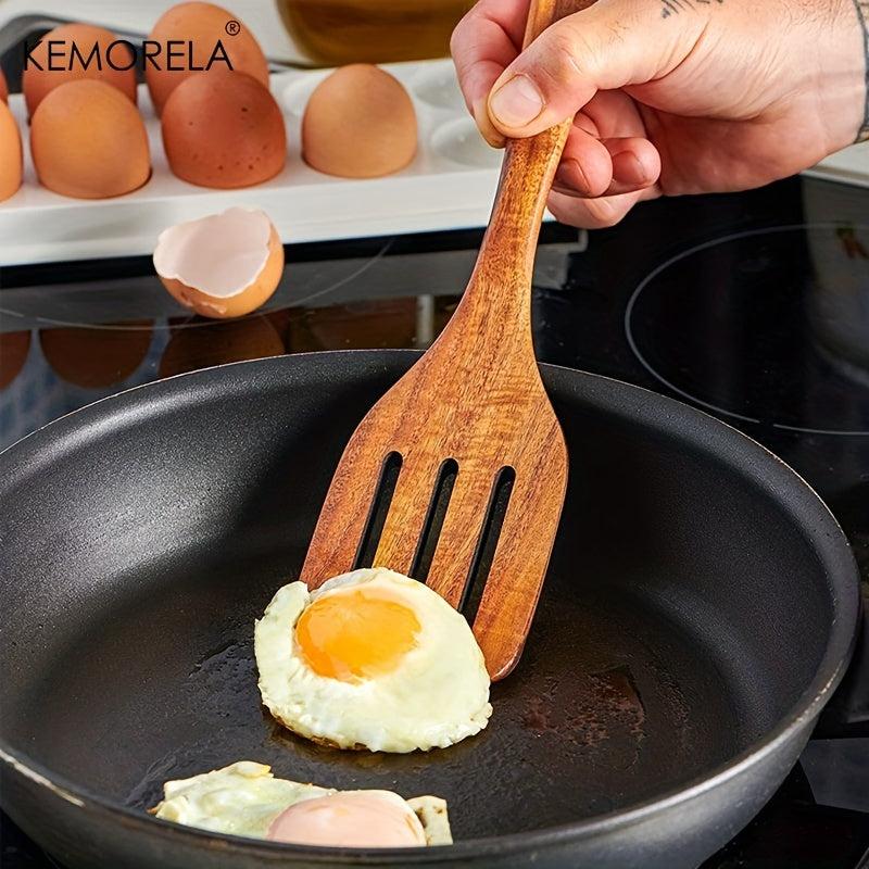 4pcs Wooden Spatulas Set Wood Spurtles Kitchen Utensils Gadgets