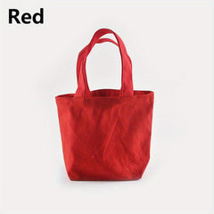 Canvas Lunch Box Bag Bento Box Storage Bag Travel Accessories